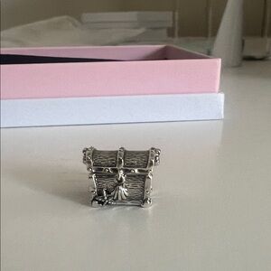 Pandora Silver Treasure Chest Charm
